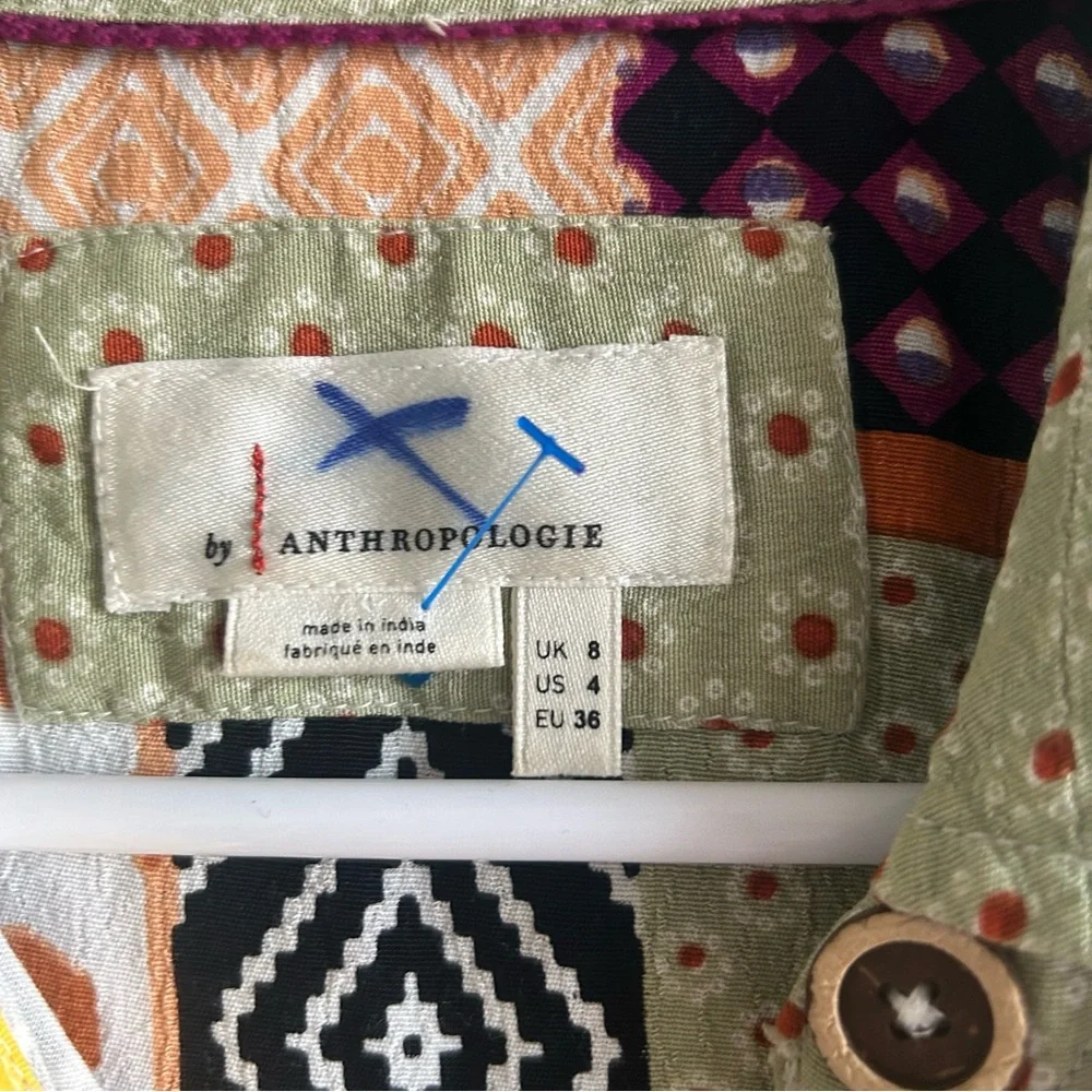 Anthropologie Everyday Patchwork Dress - Picture 6 of 10
